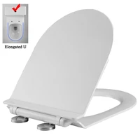 u shape toilet lid urea formaldehyde seat cover vitreous china slow close thicken high hardness quick install removal cf228001uf