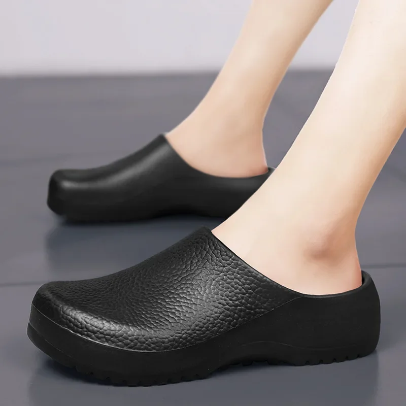 Удобные сабо для женщин и мужчин обувь медсестер из ЭВА без шнуровки шеф-повара