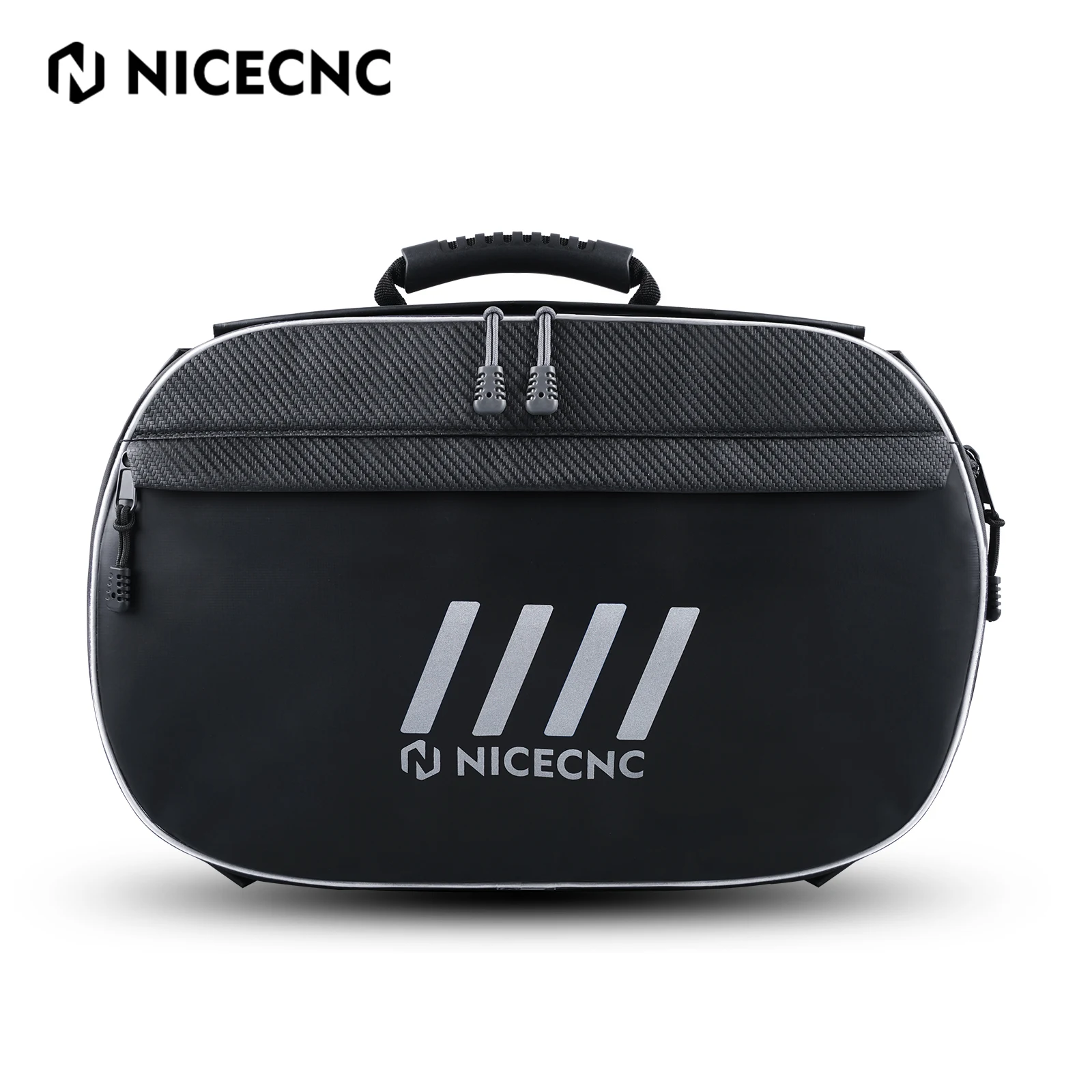 NICECNC UTV Drive Belt Storage Bag Door Roll Cage Bag PVC CVT Belt Holder Universal Fit For All UTVs Polaris Ranger