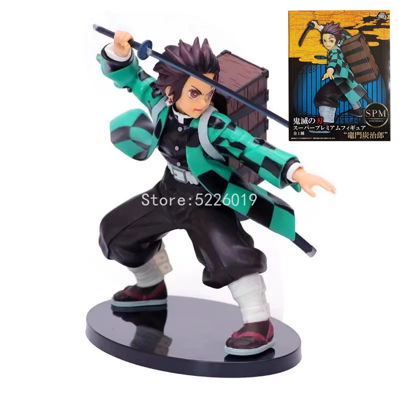 

Фигурка Kimetsu no Yaiba, 17 см, фигурка рассекающего демонов камадо танджиру, аниме фигурка агатсума зенитсу, игрушка Tomioka Giyuu Kamado Nezuko