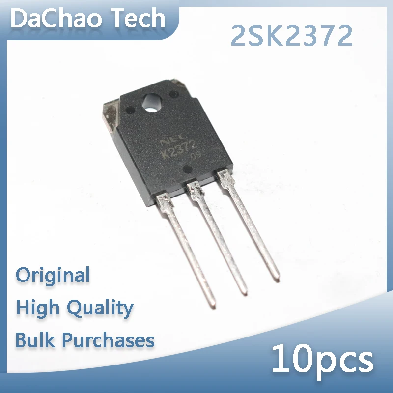

10pcs 2SK2372 K2372 25A 500V NEC TO-3P FET Original New