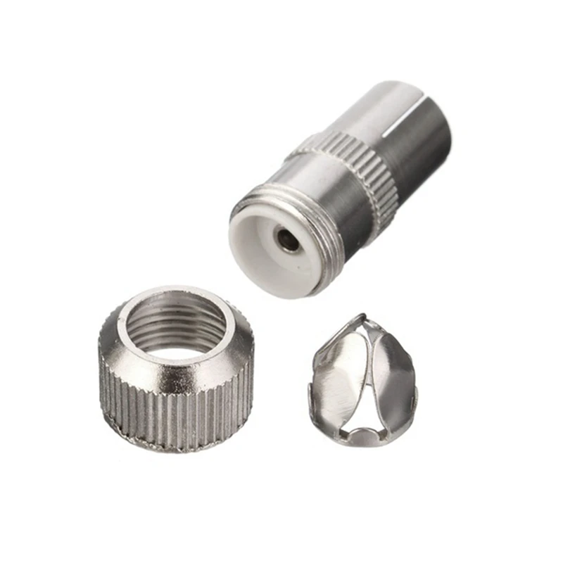 

HOT SALE 20Pcs (10 X Male, 10 X Female)TV Aerial Coaxial Cable Connectors Adaptor