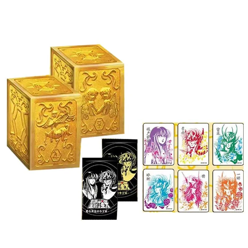 

Игровые карты Saint Seiya TCG, настольные игры с буквами, детская коллекция аниме, детский подарок, играющая игрушка, рождественский подарок для де...
