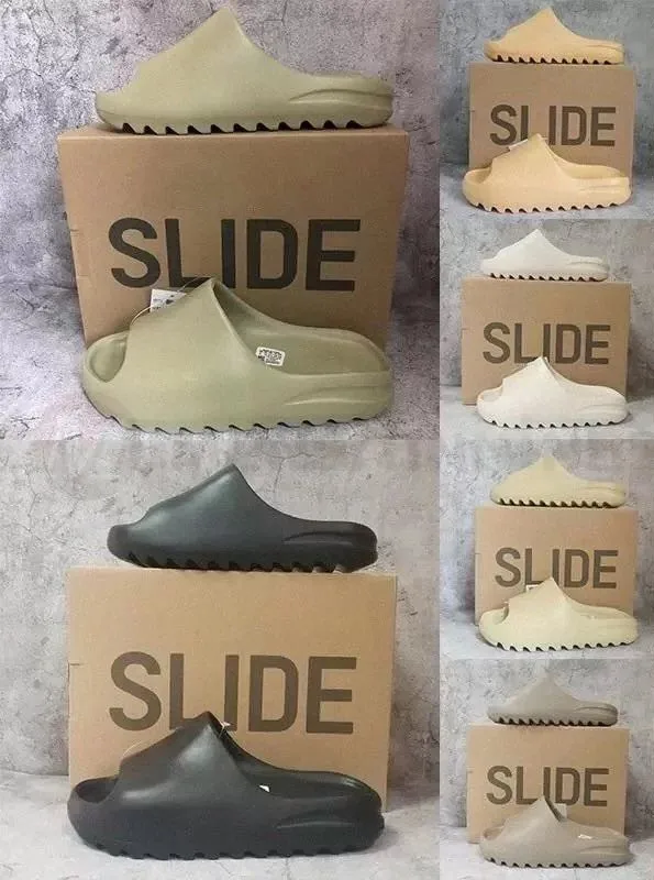 

New Style Summer Slippers Mens Fashion Slippers Solid Color Casual Home Slipper Eva Non-slip Womens Beach Slides Big Size 35-46