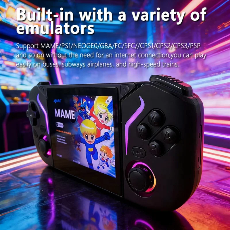 Фото Новая портативная игровая консоль X95PRO на Android с Wi-Fi, поддержкой YouTube, для домашних ретро-игр, с открытым исходным кодом №3