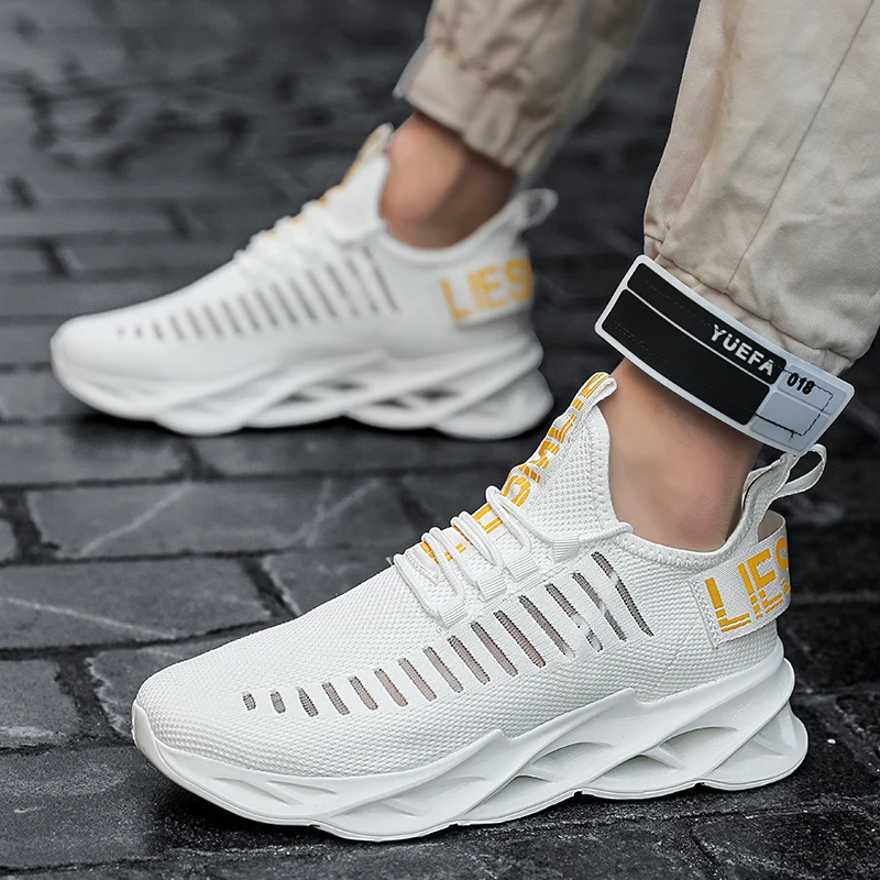 Fashion Men Cushion Sneakers Brethable Sport Running Shoes Outdoor Casual Walking Shoes Jogging Sneakers Size 39-46