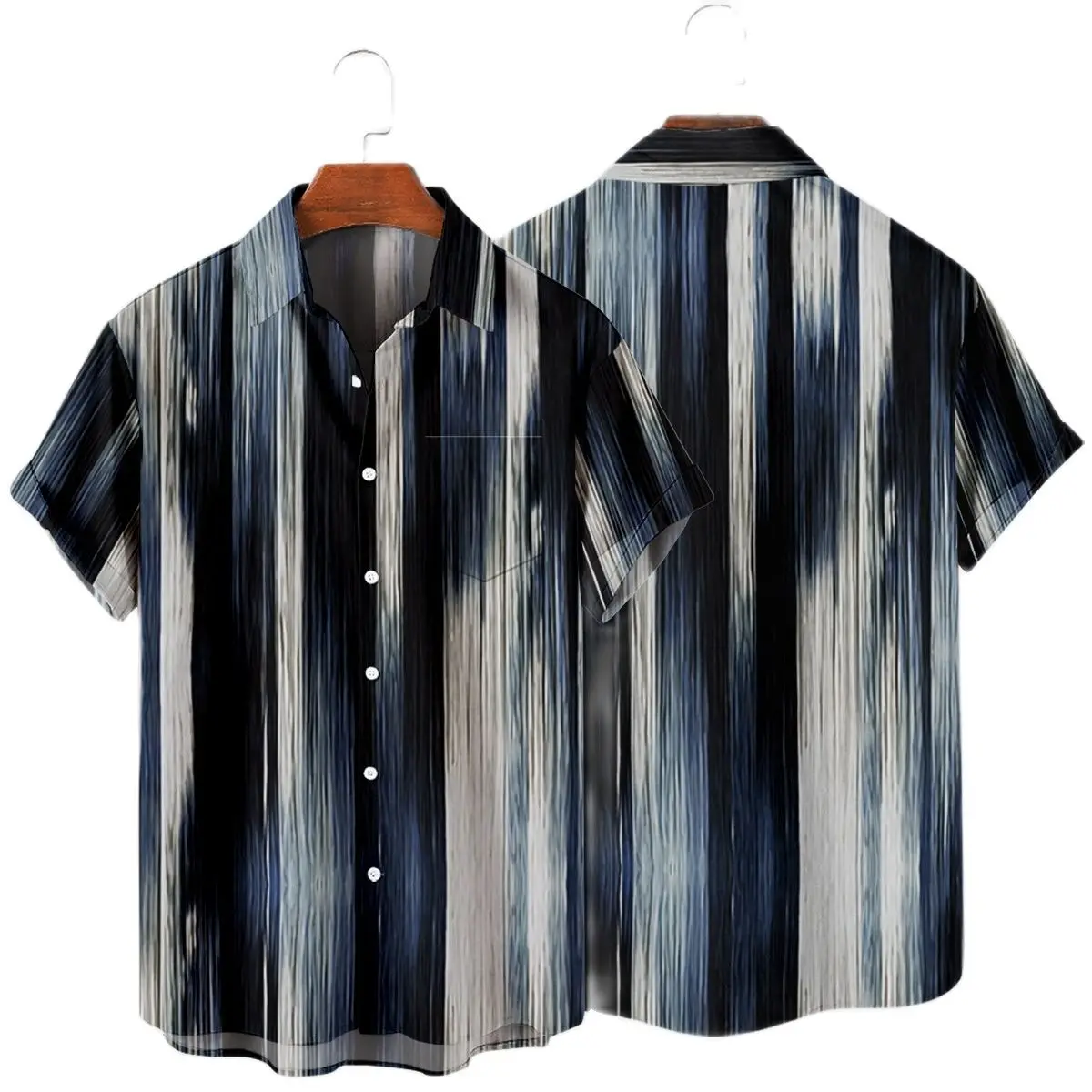 

New Hawaii Men's Retro Shirt Tops Vintage Summer Casual For Men And Women Streetwear Single Buttoned Shirt Oversized 5xl