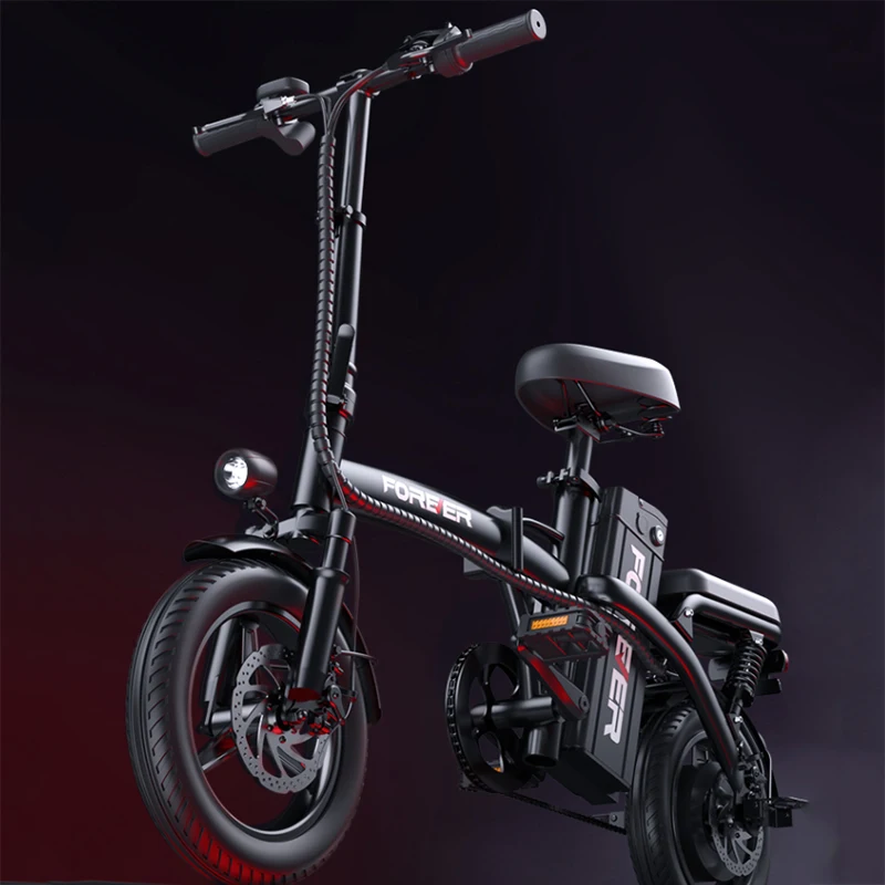 Kit fijo de Bicicleta eléctrica para adultos, minibicicleta motorizada con carga de batería eléctrica, equipo para mujer