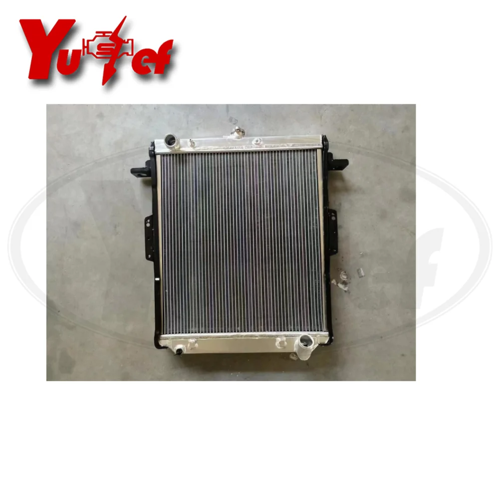 Фото Алюминиевый радиатор для Toyota Landcruiser FZJ75 FZJ78 FZJ79 4.5L MT 48мм #   16400-66060 16400-66020 №3