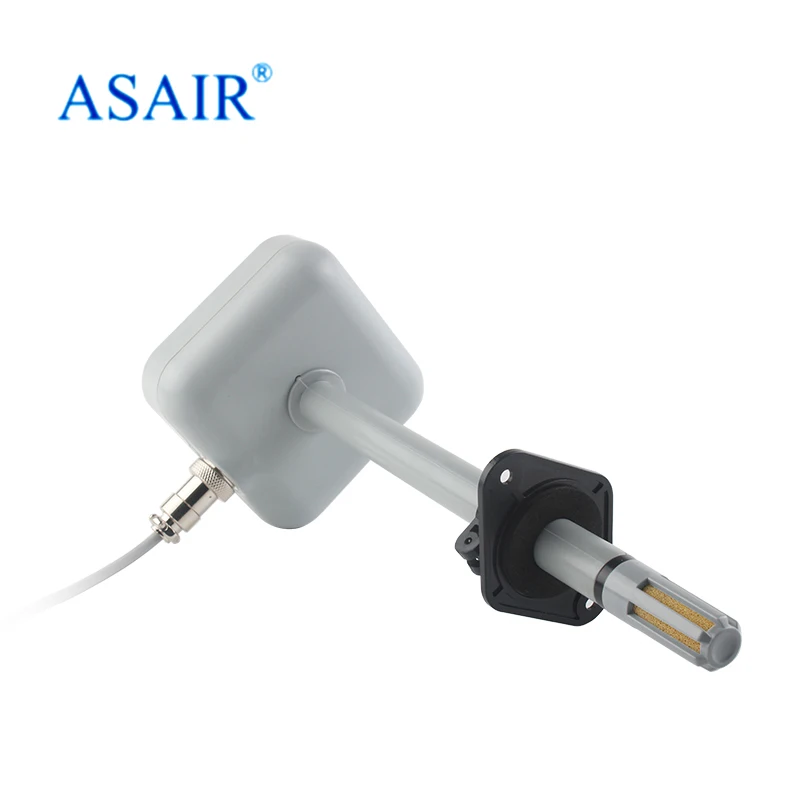 

ASAIR Pipeline Temperature Humidity Sensor High-precision Transmitter Measuring Instrument with LCD
