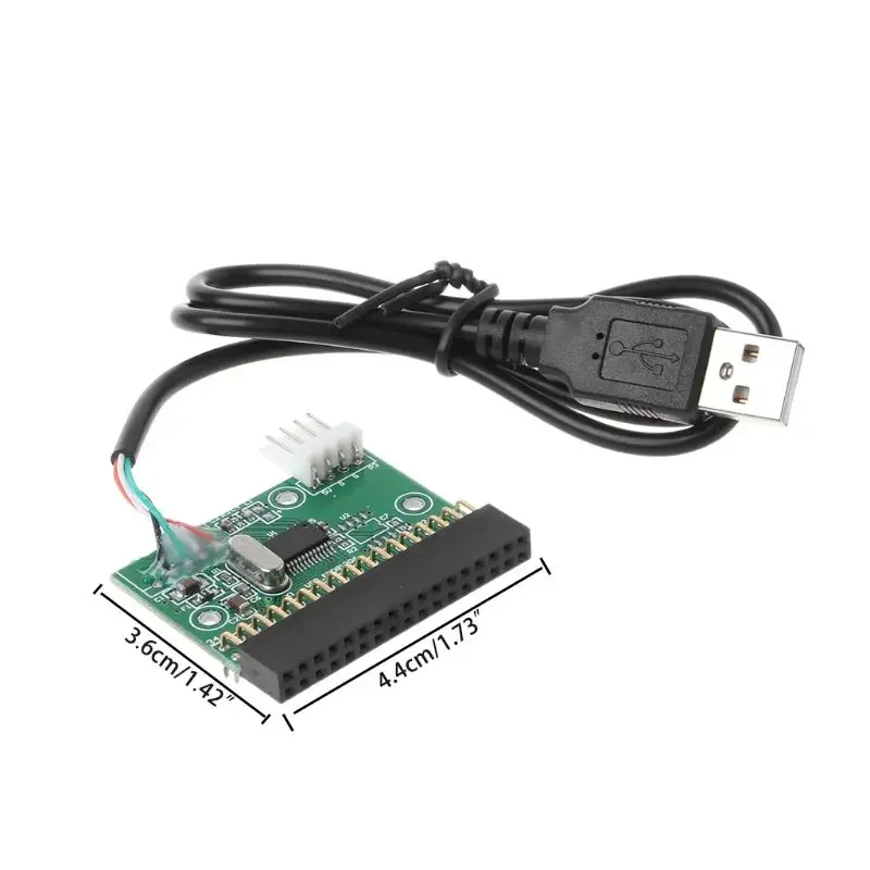 1 44 МБ 3 5-дюймовый USB-кабель-адаптер к 34-контактному разъему дисковода гибких