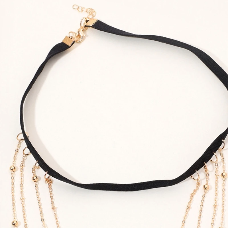 

Delicate Snake Tassel Leg Chain Women Sexy Thigh Chain Punk Nightclub Jewelry Halloween Cosplay Beach Party Jewelry T8DE