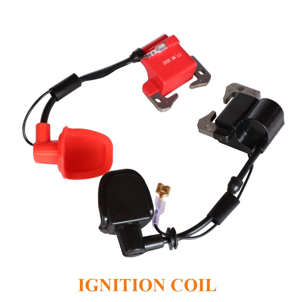 

Performance Red/Black Ignition Coil for 43cc 47cc 49cc Mini Quad Pocket Dirt Bike ATV 2-Stroke Engine Part With L7T Spark Plug