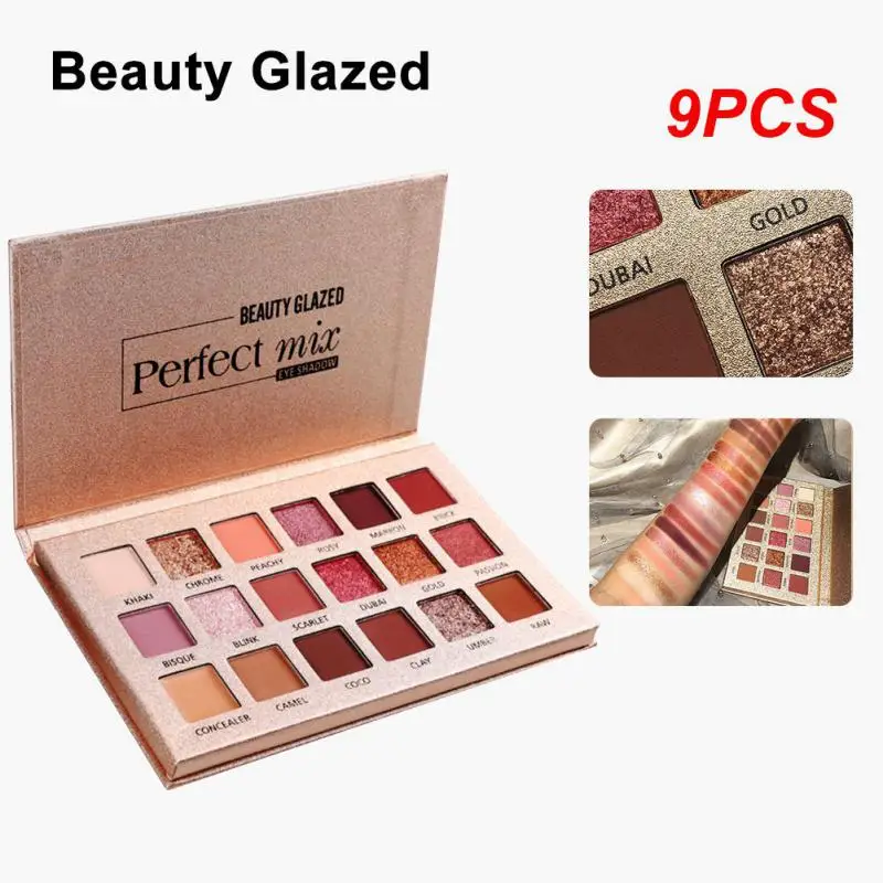 

9 шт., Палетка теней для век, 18 цветов