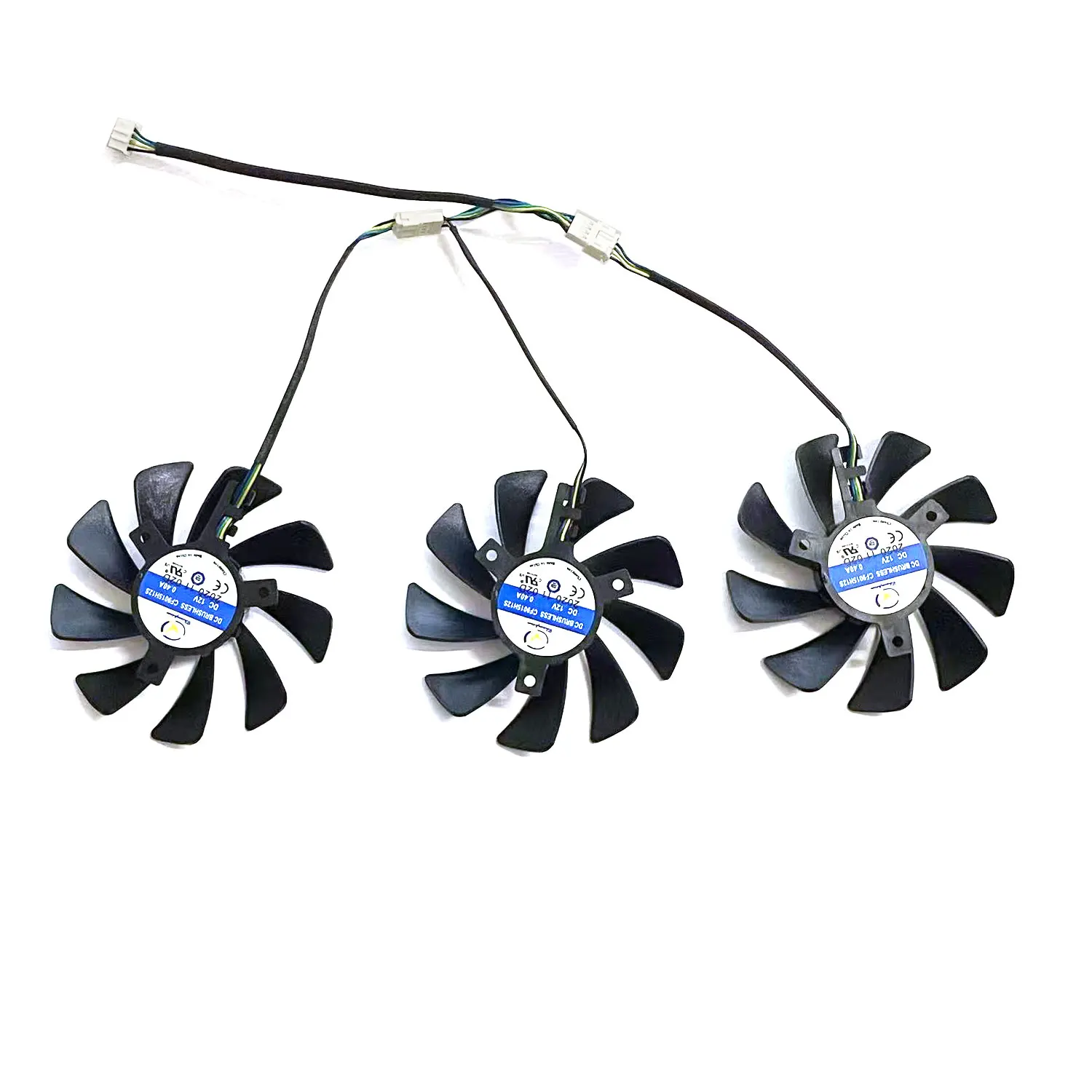 Совершенно новый вентилятор графического процессора 85 мм 4PIN CF9015H12S RX5700 5700XT для