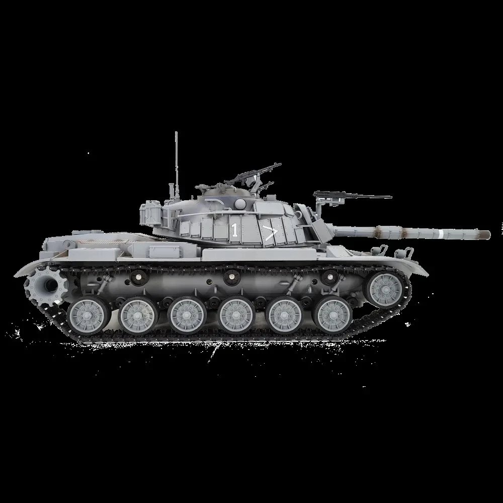 1/16 танка с дистанционным управлением Magachi M60W из Израиля вращающаяся на 350