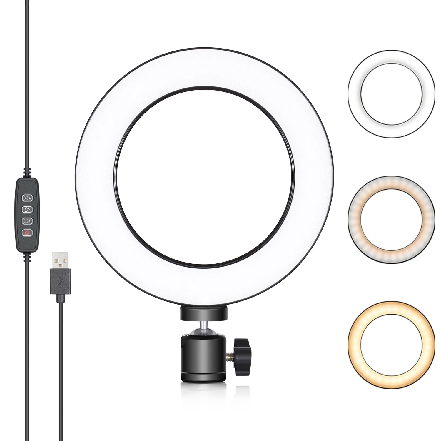 

RP10-H 6 Or 10-inch Led Ring Light Tripod For Sale
