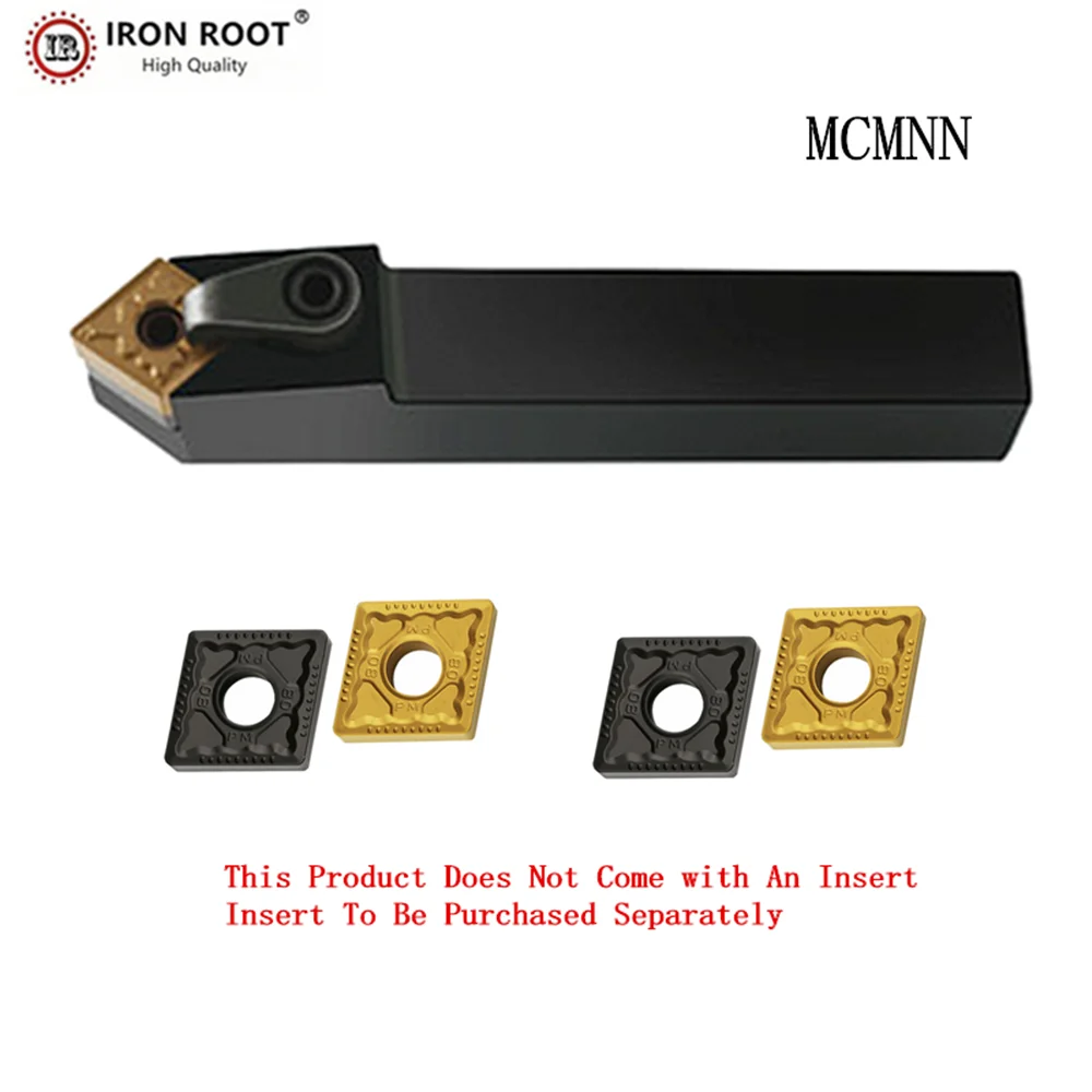 

IRONR00T MCMNN1616H12, MCMNN2020K12, MCMNN2525K12, MCMNN3232P12 токарный инструмент с ЧПУ, держатель внешнего токарного инструмента CNMG120408