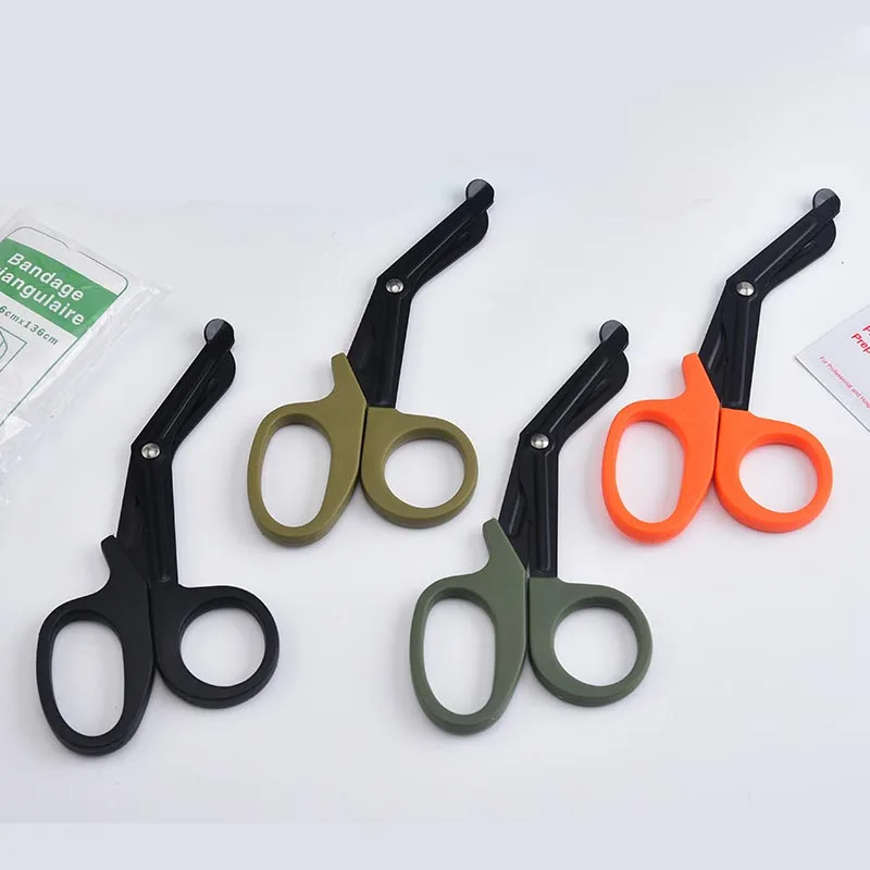 

EMT Outdoor EDC gear tactical rescue Scissor trauma gauze Emergency First Aid Shears Paramedic bandage tijera rescate portable