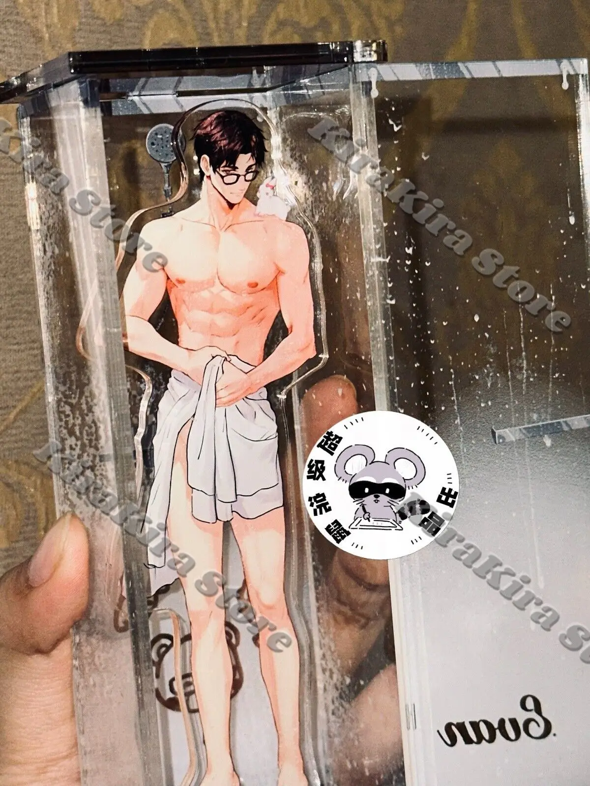 Акриловая стоячая тарелка для ванной комнаты Osborn свет и ночь украшения в стиле