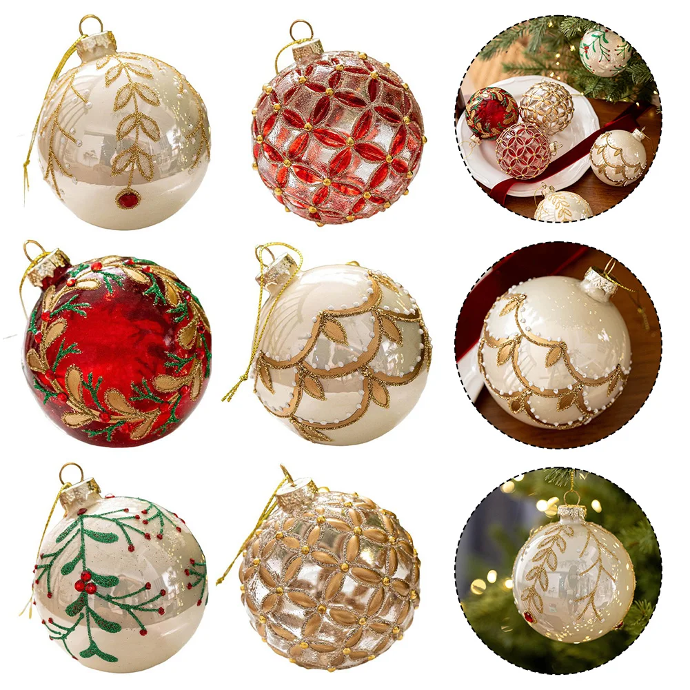 DIY Project Supplies 8 см прозрачный орнамент высокого качества стекло мастерство