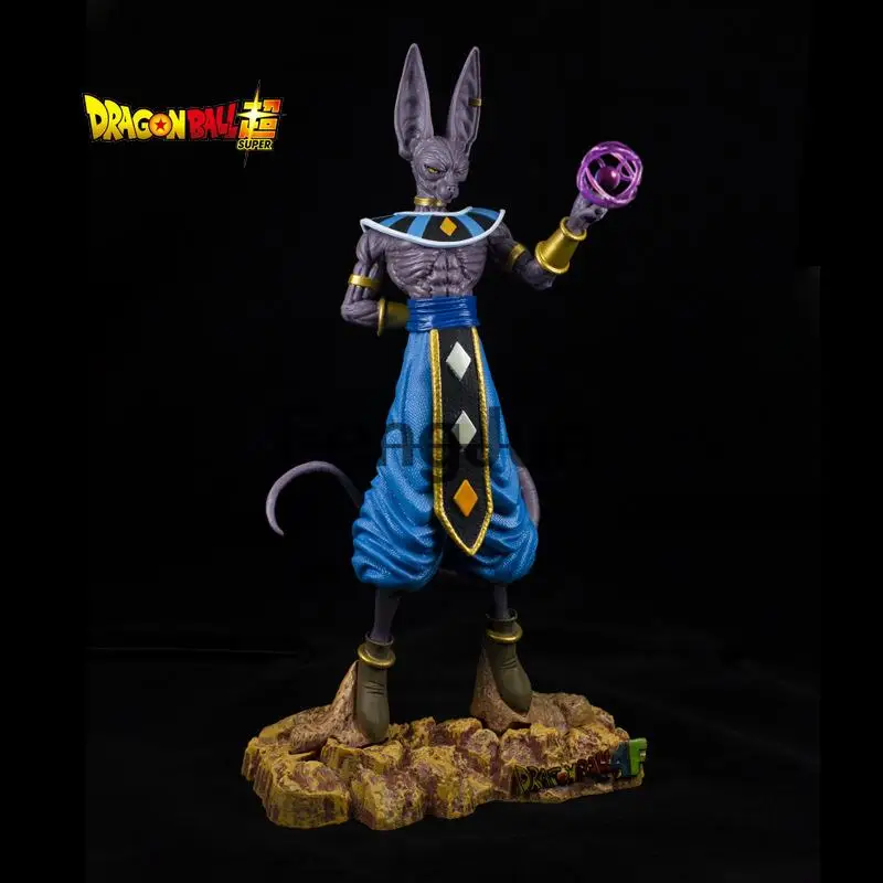 

In Stock 30cm Anime Dragon Ball Z Beerus Figure Super God of Destruction Figures Collection Model Toy For Children Gifts