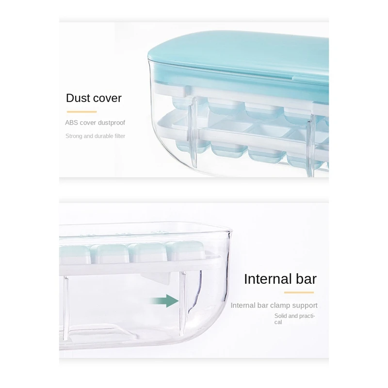 Пресс-форма для льда силиконовая квадратная форма напитков кухни и бара