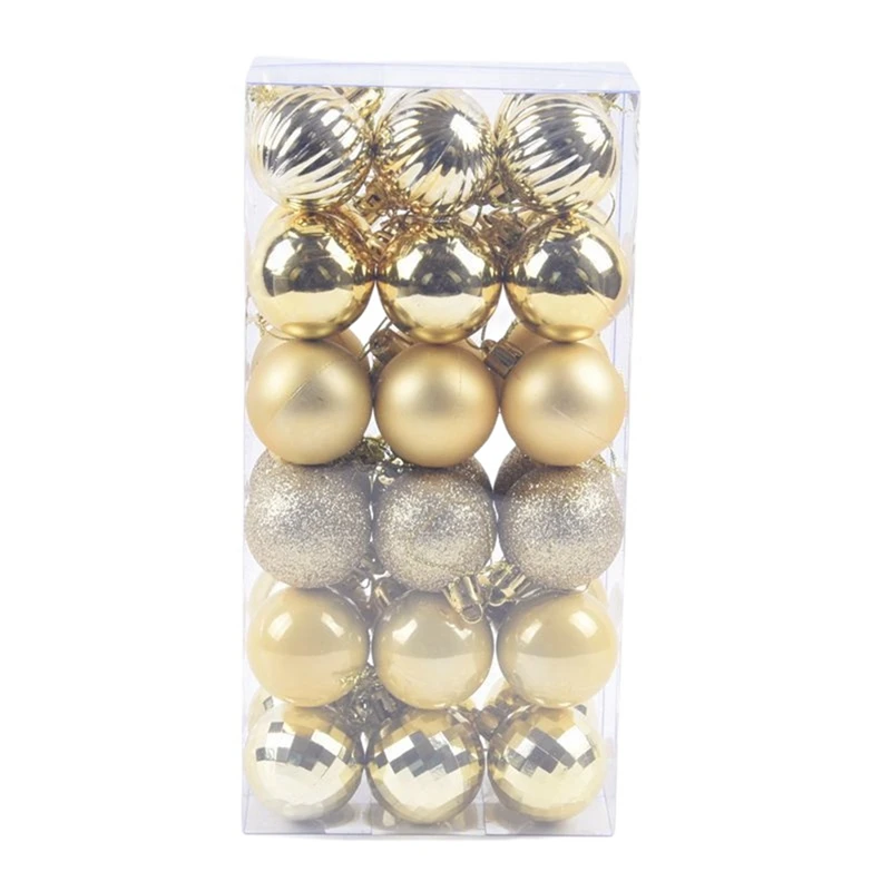 

Christmas Ornaments Shatterproof Christmas Tree Ornament Set Christmas Balls Decoration New Ice