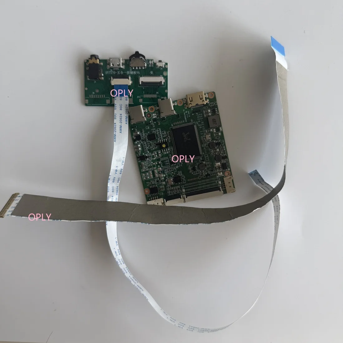 Фото Плата сенсорного контроллера Type-C, совместимая с mini HDMI, для NV160WUM NV160WUM-K00, 16-дюймовый LED LCD-монитор с разрешением 1920x1200, комплект для самостоятельной сборки. №1