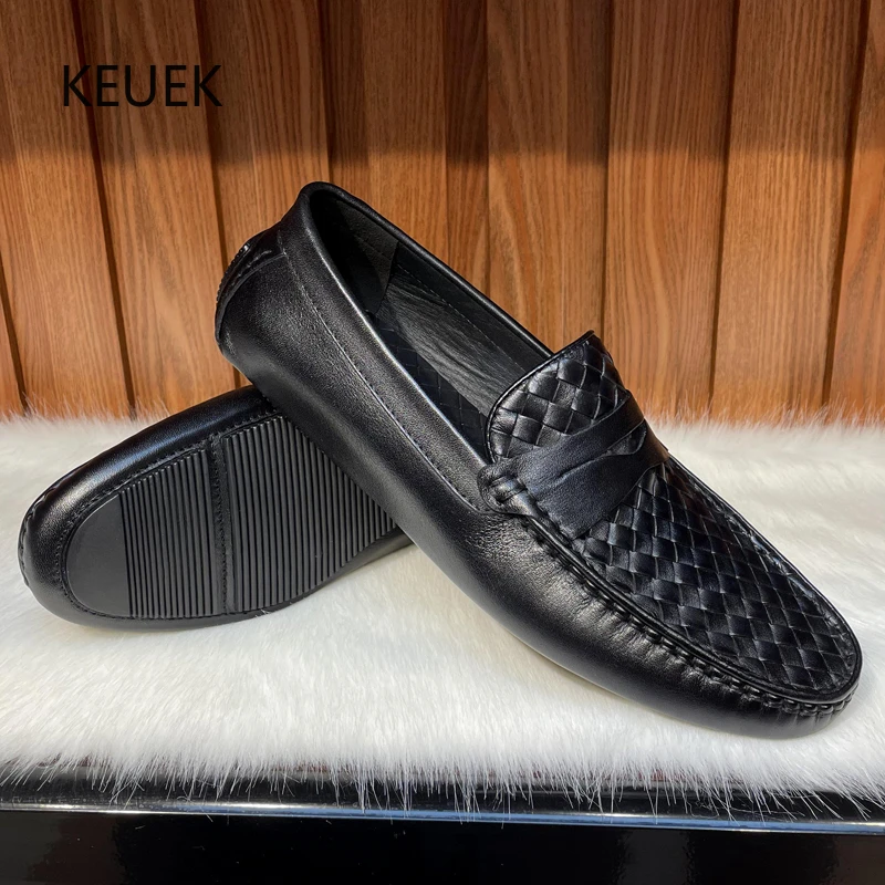 

Мужские туфли ручной работы, дышащие, натуральная кожа, плоская подошва, повседневная обувь, Мокасины, новый дизайн