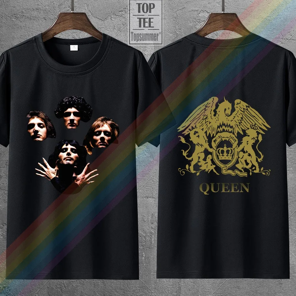 

Queen Rock Band Tshirt Hippie Goth Tee Shirt Gothic Emo Quackity Sweetshirts Crewneck T-Shirt Punk Rock T-Shirts