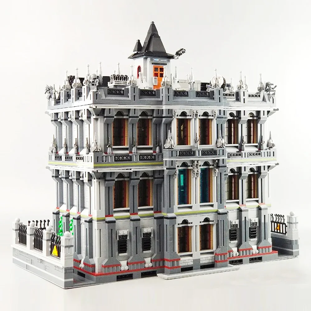 613002 креативный эксперт уличный вид люматическая больница Moc кирпич Модульные