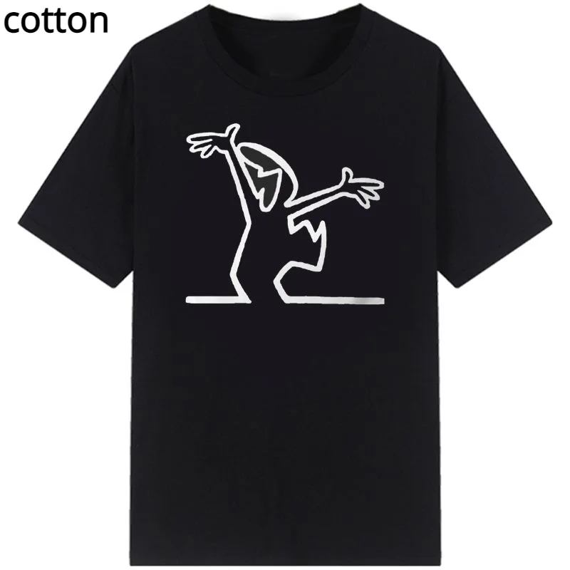 

Happy Fashion T Shirts La Linea The Line Osvaldo Cavandoli TV Men Women Style Streetwear Tee Round Neck Casual Tops Camisetas