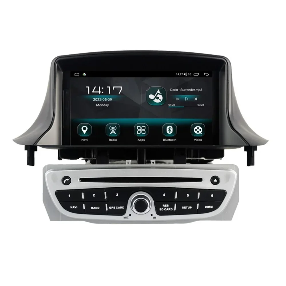 Android 13 для Renault Megane 3 Fluence 2009-2015 автомобильное стерео радио магнитола GPS навигация