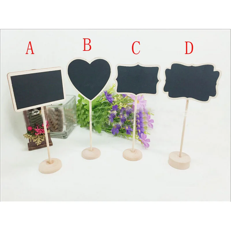 

Доска деревянная прямоугольная в форме сердца, 2 шт.