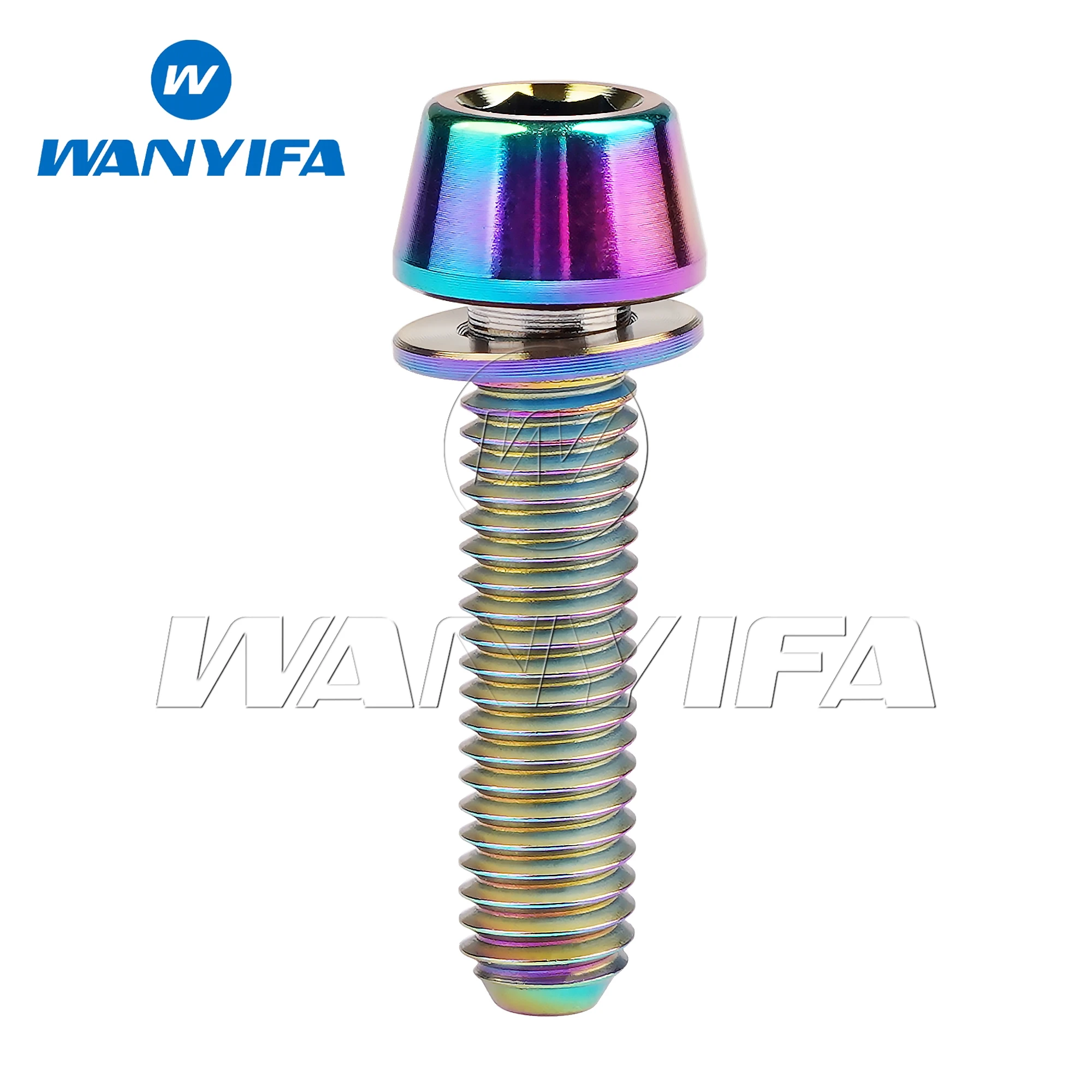

Wanyifa титановые болты для выноса велосипеда M5x16mm M5x18mm M5x20mm