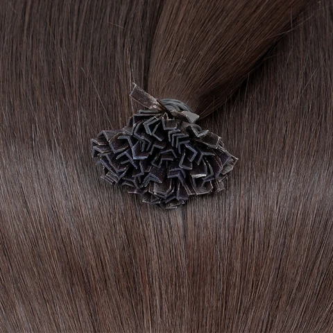 K-tip кератиновые волосы, горячее слияние, человеческие волосы, натуральные волосы для наращивания, искусственные волосы, волосы без повреждений, толстые, срок службы 3-6 месяцев