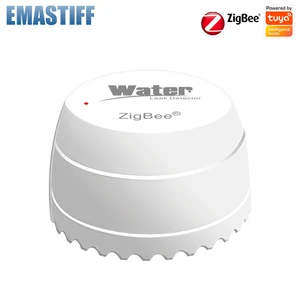Tuya Zigbee Water Leakage Detector Smart Home Water Flood Sensor Work With Tuya Zigbee Gateway Support Smart Life APP