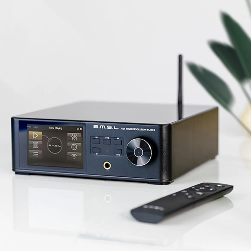 SMSL DP5 HIFI Player MQA Full Decoding Network Music Player ES9038Pro Streaming Media DSD256 IIS USB DLNA Airplay Bluetooth images - 6