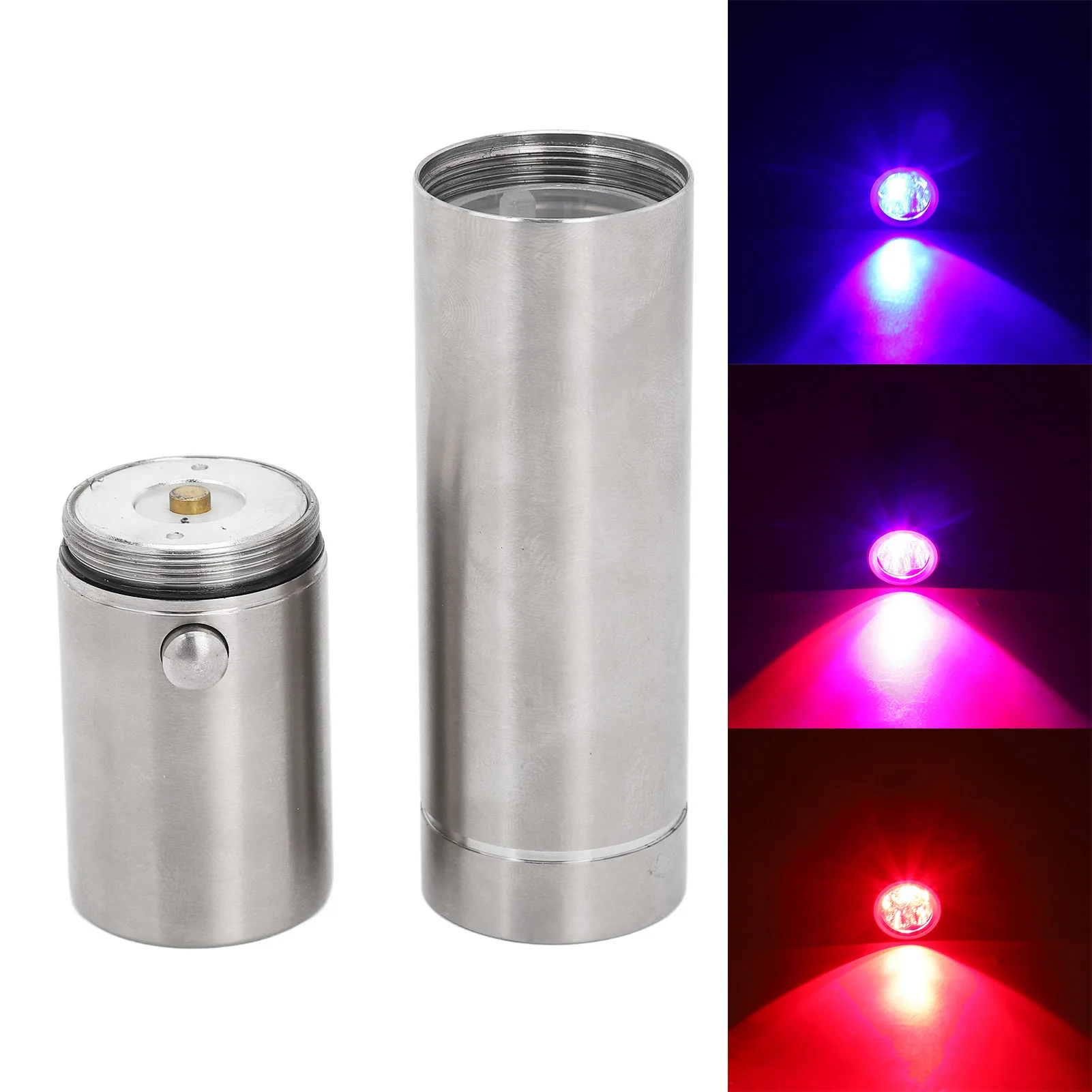 

Red LED Therapy Device Portable 850nm 900nm Near Infrared Torch for Wound Healing Joint Relief 5 LEDs Therapy Torch