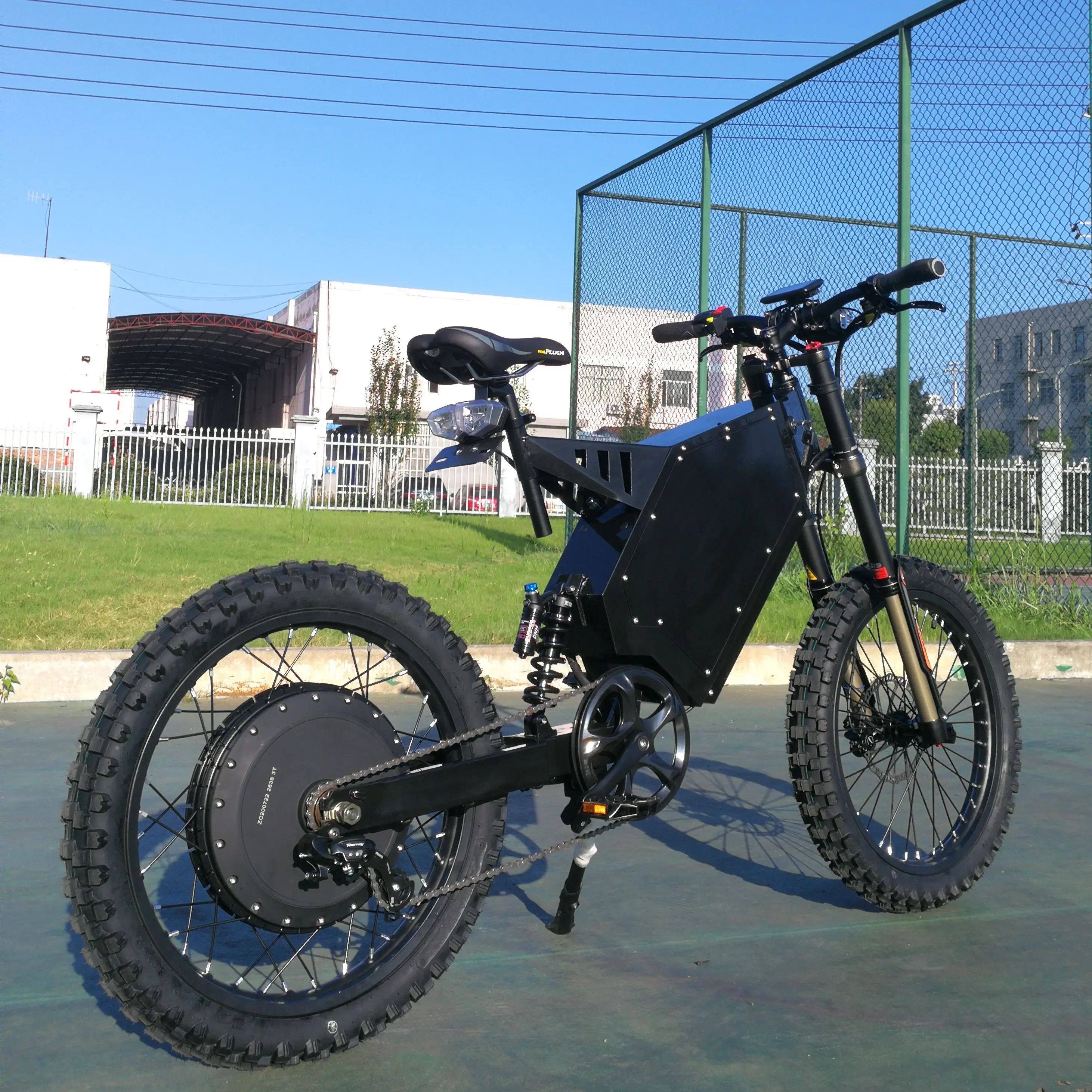 Самый мощный электрический городской велосипед 72 В 60 Ач 15000 электронный