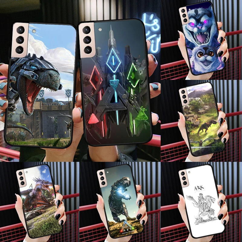

Game ARK Survival Evolved Case For Samsung Galaxy S21 S22 Ultra S8 S9 S10 Note 10 Plus Note 20 Ultra S20 FE Cover