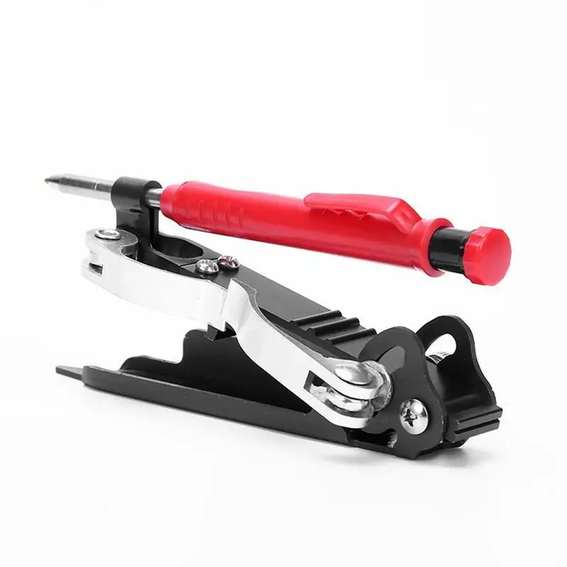 

Aluminum Alloy Scriber Woodworking Multi-Function Scribe Tool With Deep Hole Pencil DIY Woodworking Compass Pencil Marking Gauge