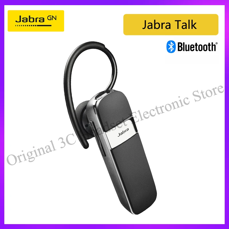 

Original Jabra Talk Wireless Bluetooth Mono Headset Sport Headphones Gaming Earbuds HiFi Earphones with Mic in Car HandsFree