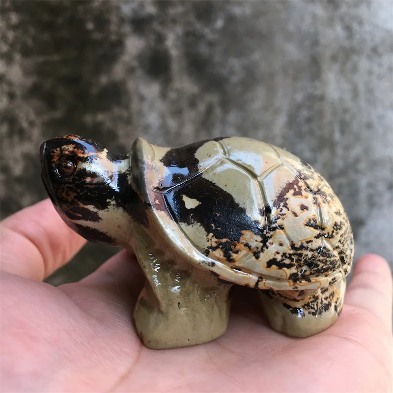 

Картина из яшмы BOUSSAC Черепаха