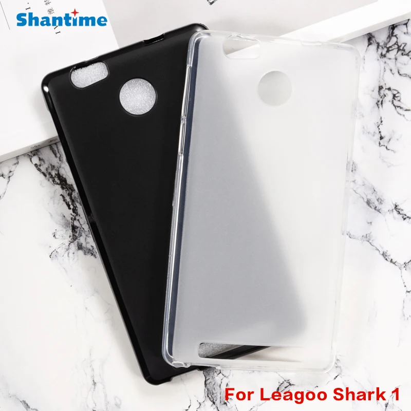 Чехол для Leagoo Shark 1 TPU противоударный резиновый чехол Защитный гибкий Корпус