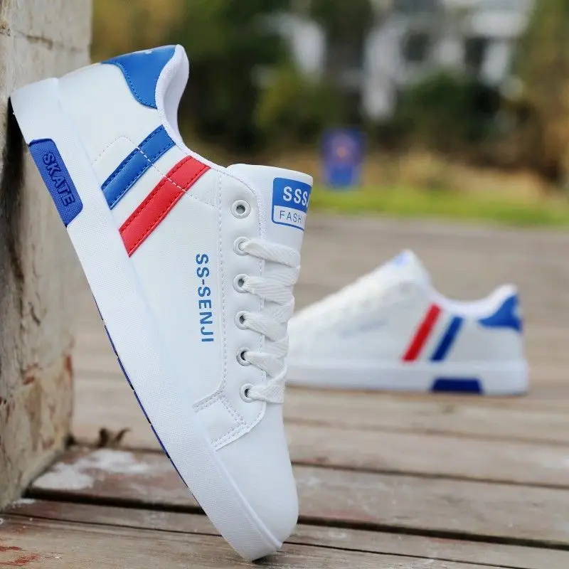 Shoes Men Women New Small White Shoes Korean Version Hundred Sports Leisure Shoes Breathable Student Flat Shoes Net Red Shoes