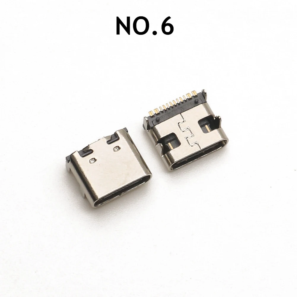 USB-разъемы для зарядки Type-C 10 штук