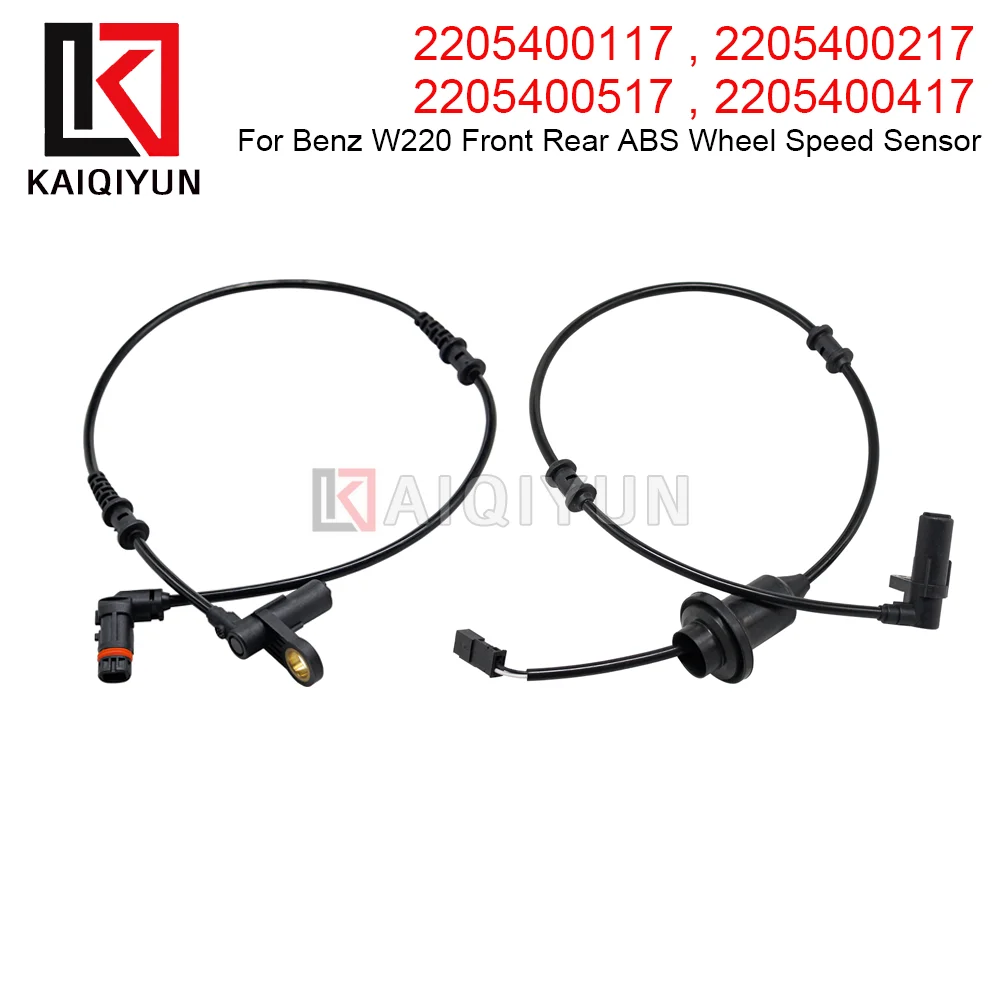 

Front Rear ABS Wheel Speed Sensor For Mercedes Benz W220 CL500 CL600 S350 S430 2205400417 2205400517 2205400117 2205400217
