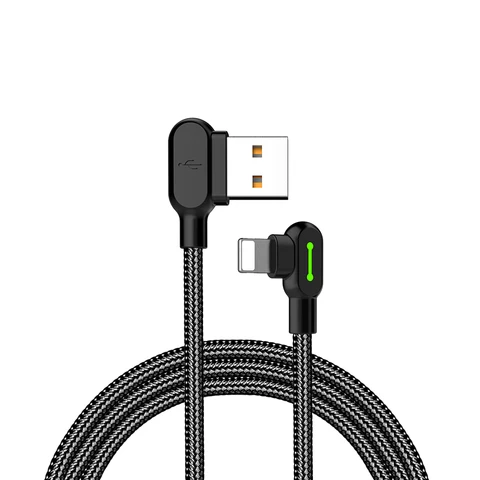 USB-кабель для iPhone 14, 13, 12, 11 Pro Max, Xs, Xr, X, 8, 7, 6 Plus, iPad iOS 17, 2,4 А